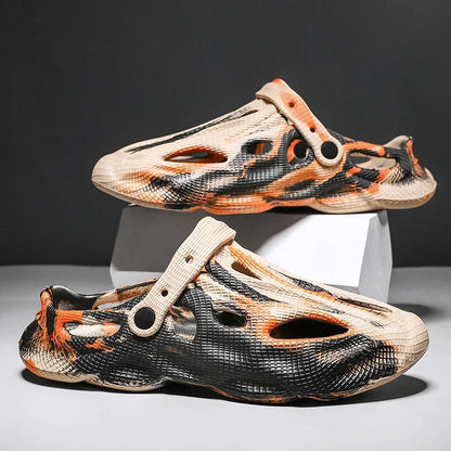 Camouflage Platform Slippers - Lightweight Outdoor Summer Clogs for Men Women - ZOOMNSTORE