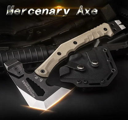 Full Tang Tactical Axe - Multifunctional Camping Hatchet  Tomahawk - ZOOMNSTORE
