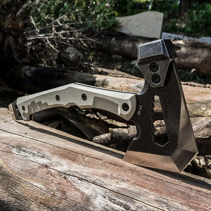 Full Tang Tactical Axe - Multifunctional Camping Hatchet  Tomahawk - ZOOMNSTORE