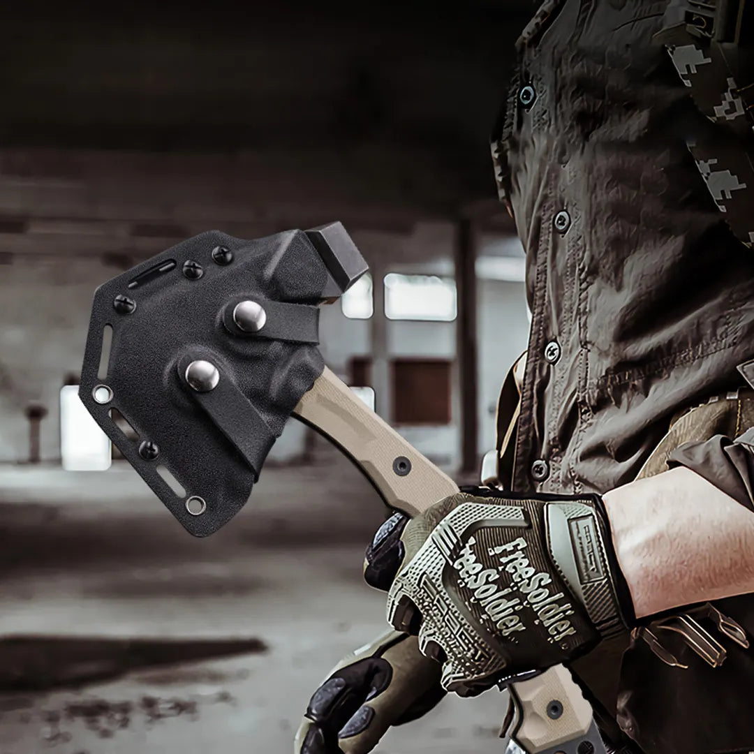Full Tang Tactical Axe - Multifunctional Camping Hatchet  Tomahawk - ZOOMNSTORE