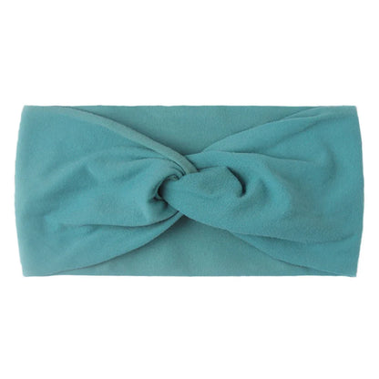 1 PCS Spring Summer Candy Color Baby Headband Girls Twisted Knotted Soft Elastic Baby Girl Headbands Hair Accessories - ZOOMNSTORE