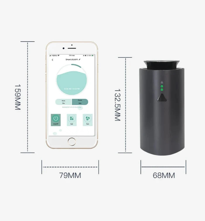 Car Diffuser Humidifier - USB Aroma Air Purifier  Aromatherapy 1200mAh - ZOOMNSTORE