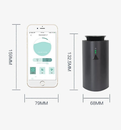 Car Diffuser Humidifier - USB Aroma Air Purifier  Aromatherapy 1200mAh - ZOOMNSTORE