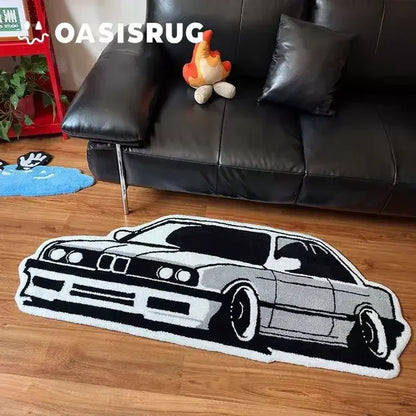 Car Carpet - Soft Floor Rug | Comfortable Footrest, Washable Polyester Mat - ZOOMNSTORE