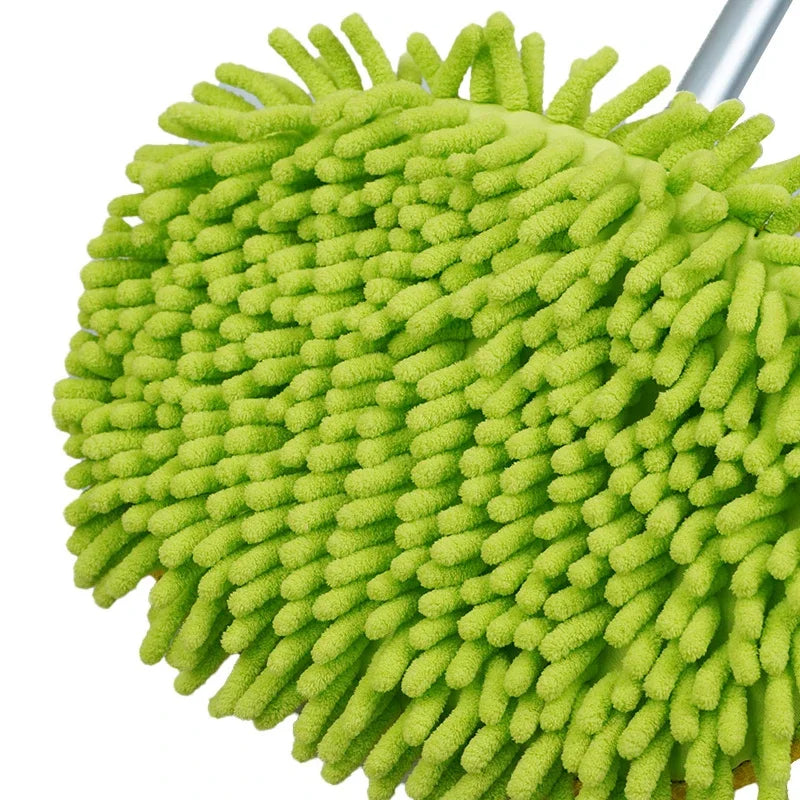 Telescoping Car Cleaning Brush - 2-in-1 Wash Duster with Chenille Mop - ZOOMNSTORE