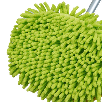Telescoping Car Cleaning Brush - 2-in-1 Wash Duster with Chenille Mop - ZOOMNSTORE