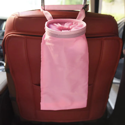 Car Garbage Bin - Oxford Cloth Auto Trash Bag | Hanging Seat Back Organizer - ZOOMNSTORE