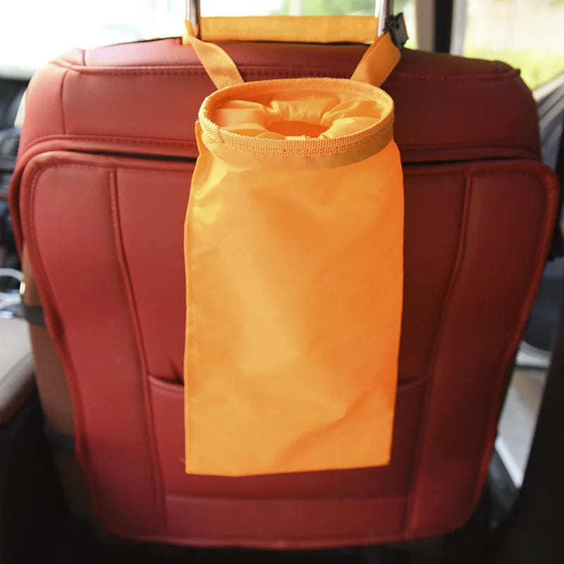 Car Garbage Bin - Oxford Cloth Auto Trash Bag | Hanging Seat Back Organizer - ZOOMNSTORE