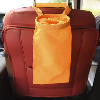 Car Garbage Bin - Oxford Cloth Auto Trash Bag | Hanging Seat Back Organizer - ZOOMNSTORE
