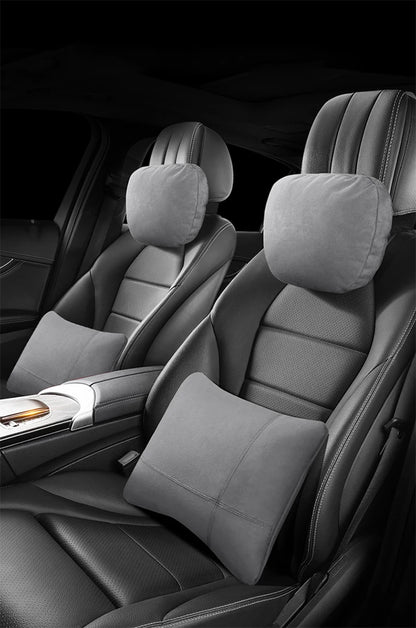 Car Headrest Pillow – Adjustable Soft Neck Rest Cushion | Universal Maybach Style - ZOOMNSTORE