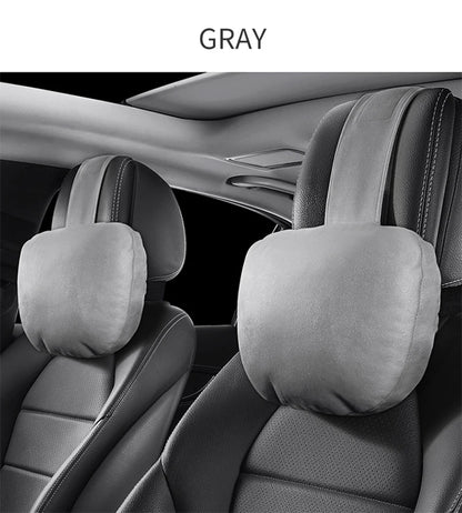 Car Headrest Pillow – Adjustable Soft Neck Rest Cushion | Universal Maybach Style - ZOOMNSTORE