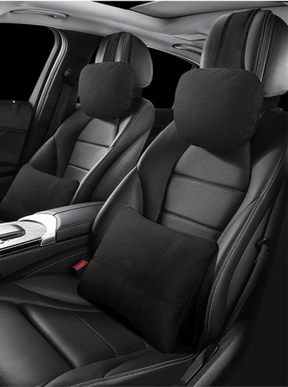 Car Headrest Pillow – Adjustable Soft Neck Rest Cushion | Universal Maybach Style - ZOOMNSTORE