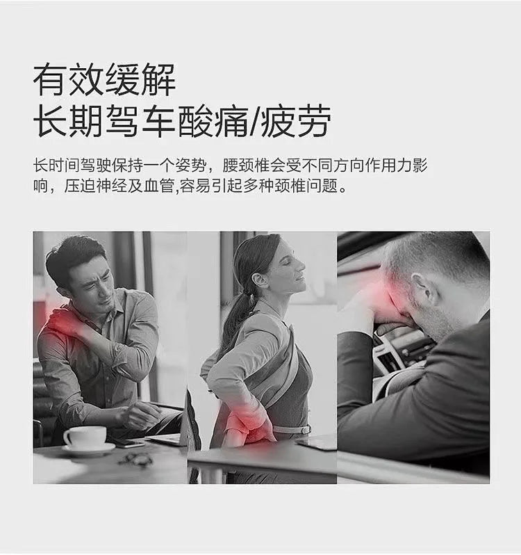 Car Headrest Pillow – Ergonomic Lumbar Support Cushion with Soft Rabbit Plush Comfort - ZOOMNSTORE