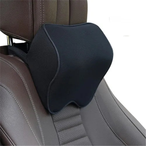 Car Neck Headrest Pillow - Adjustable Memory Foam Auto Seat Cushion Support - ZOOMNSTORE