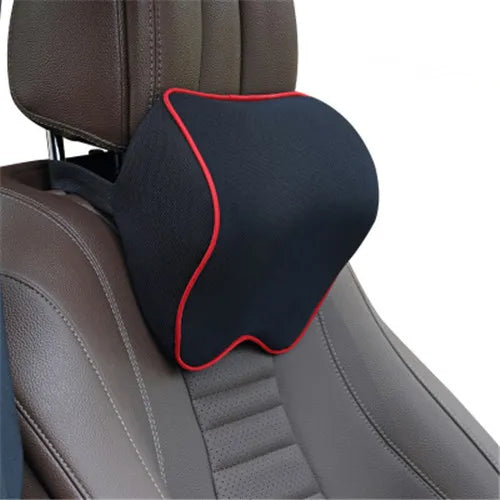 Car Neck Headrest Pillow - Adjustable Memory Foam Auto Seat Cushion Support - ZOOMNSTORE
