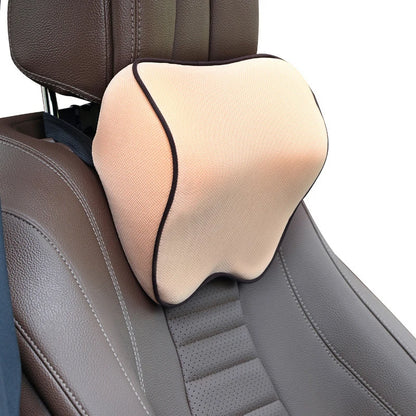 Car Neck Headrest Pillow - Adjustable Memory Foam Auto Seat Cushion Support - ZOOMNSTORE