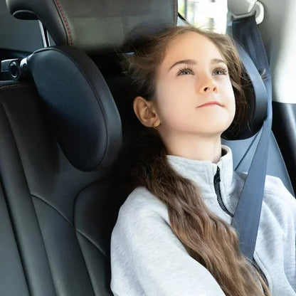 Car Neck Headrest Pillow - Adjustable Memory Foam Cushion for Cervical Spine Support - ZOOMNSTORE