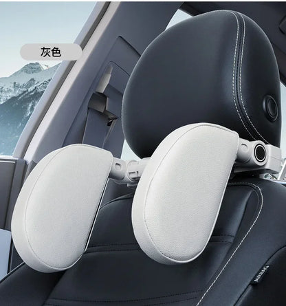 Car Neck Headrest Pillow - Adjustable Memory Foam Cushion for Cervical Spine Support - ZOOMNSTORE