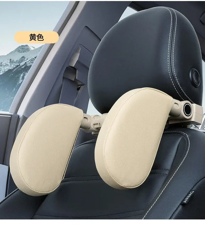 Car Neck Headrest Pillow - Adjustable Memory Foam Cushion for Cervical Spine Support - ZOOMNSTORE