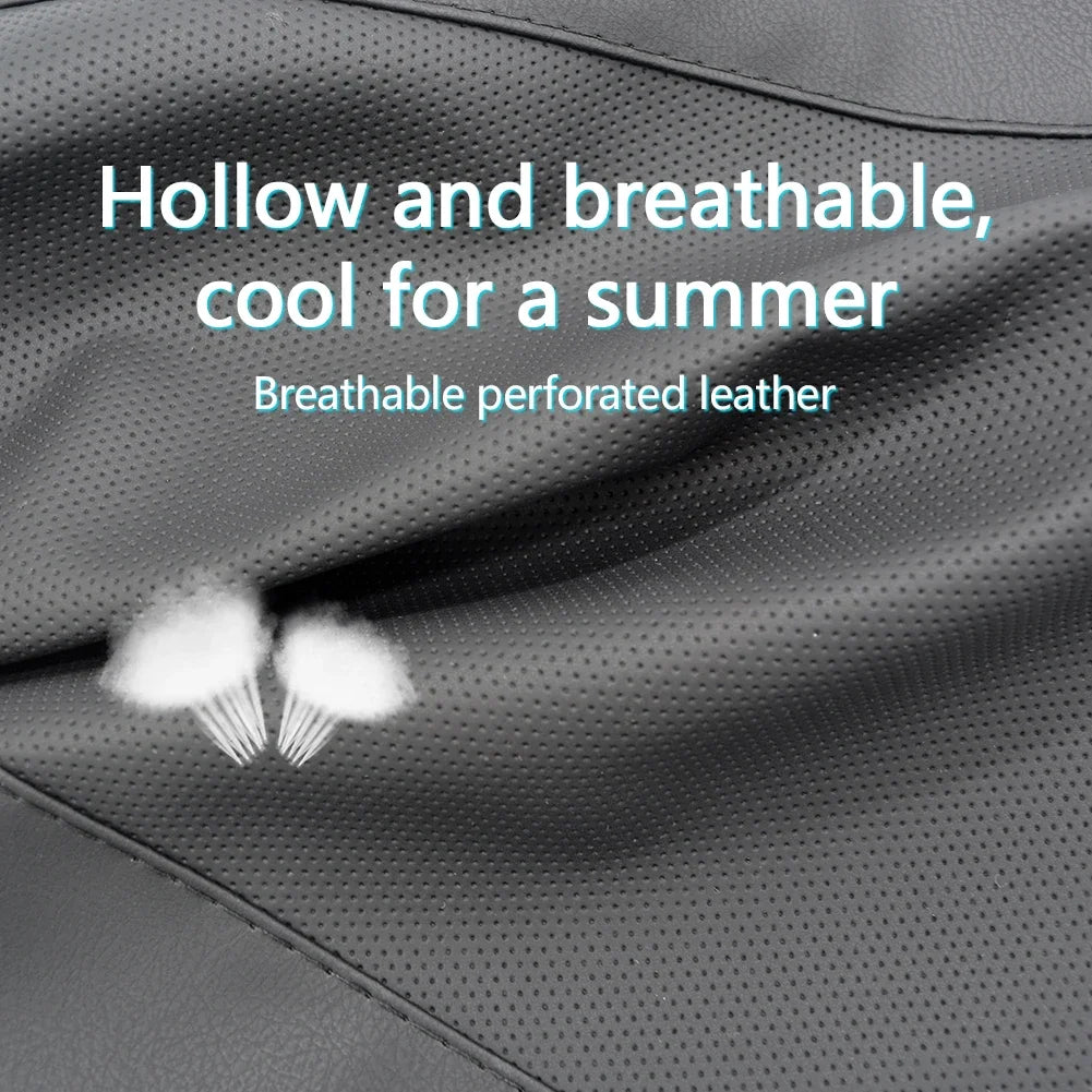 Car Neck Pillow - Breathable Memory Foam Cushion with Lumbar Support & Adjustable Neck Rest - ZOOMNSTORE