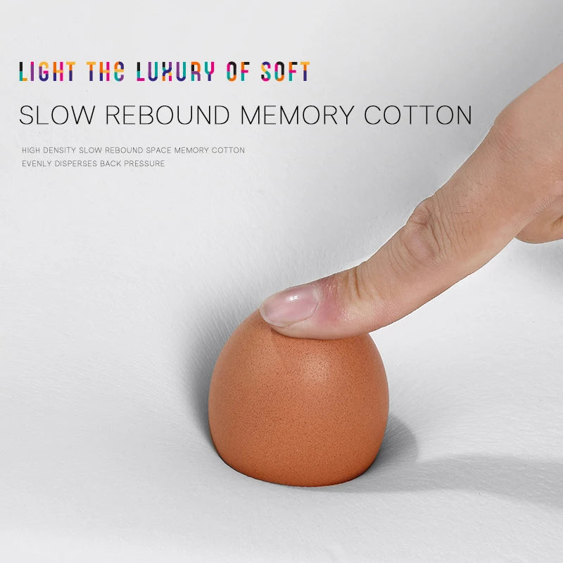 Car Neck Pillow - Ergonomic Leather Headrest Cushion for Ford Mustang & Focus - ZOOMNSTORE