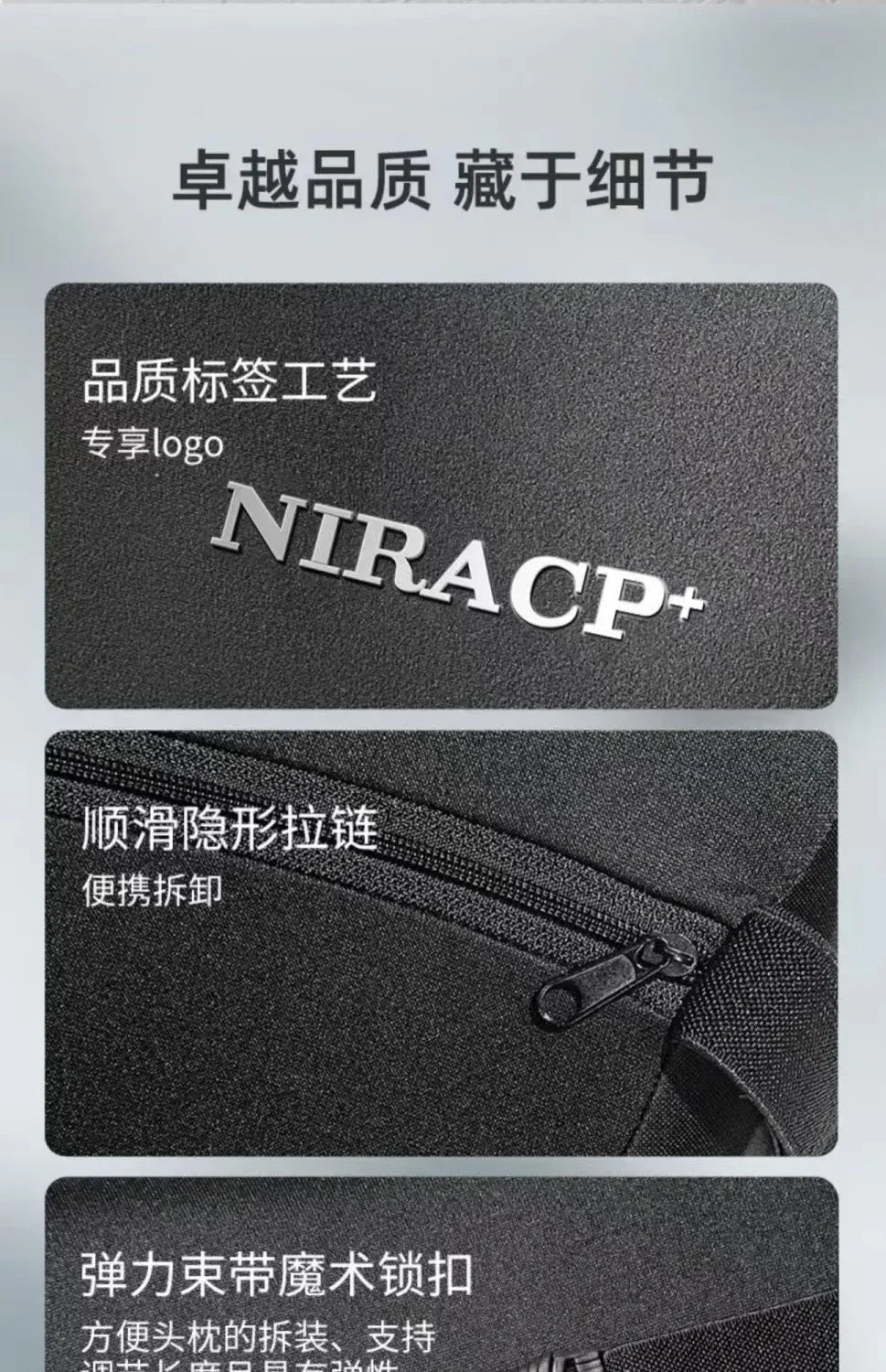 Car Neck Pillow – Ergonomic Lumbar Support Cushion With Memory Foam For Driver Seat Backrest - ZOOMNSTORE