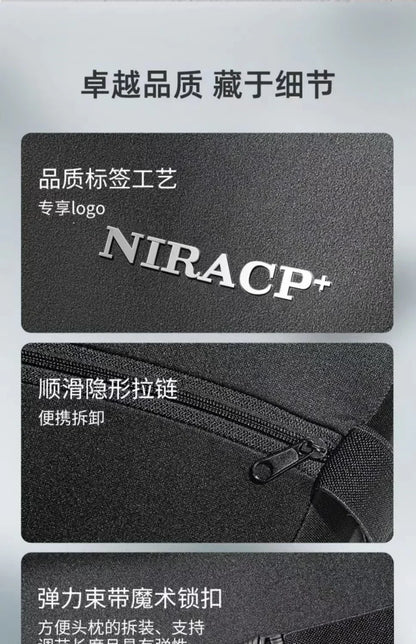 Car Neck Pillow – Ergonomic Lumbar Support Cushion With Memory Foam For Driver Seat Backrest - ZOOMNSTORE