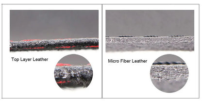 Car Neck Pillow - Ergonomic Neck Support PU Leather Headrest Cushion for Driving Comfort - ZOOMNSTORE