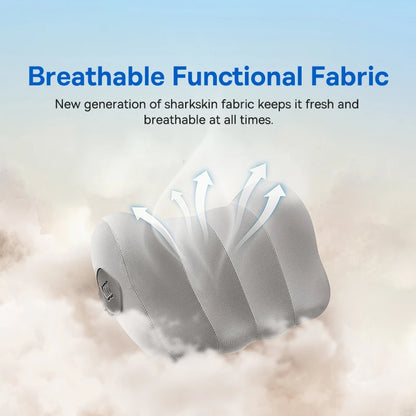 Car Neck Pillow Memory Foam Cushion - Ergonomic Lumbar Support & Breathable Travel Neck Rest - ZOOMNSTORE