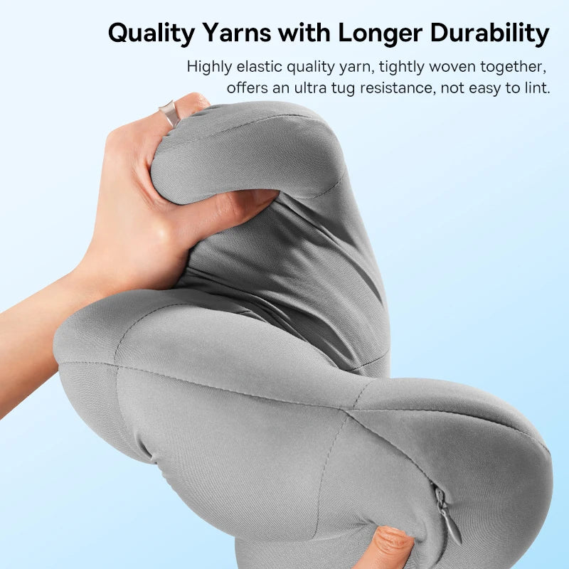 Car Neck Pillow Memory Foam Cushion - Ergonomic Lumbar Support & Breathable Travel Neck Rest - ZOOMNSTORE