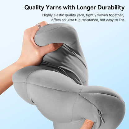 Car Neck Pillow Memory Foam Cushion - Ergonomic Lumbar Support & Breathable Travel Neck Rest - ZOOMNSTORE
