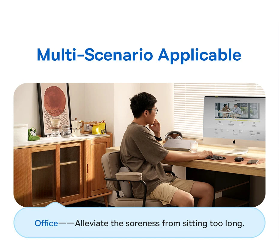 Car Neck Pillow Memory Foam Cushion - Ergonomic Lumbar Support & Breathable Travel Neck Rest - ZOOMNSTORE