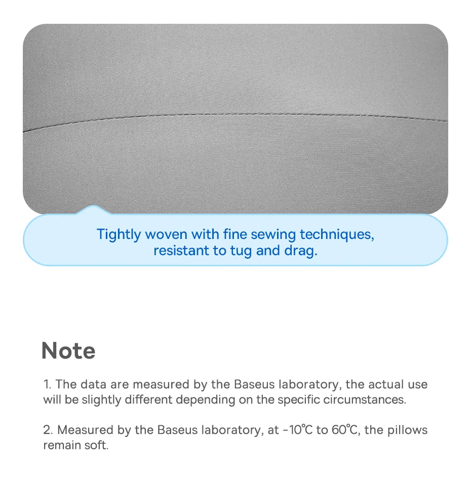 Car Neck Pillow Memory Foam Cushion - Ergonomic Lumbar Support & Breathable Travel Neck Rest - ZOOMNSTORE