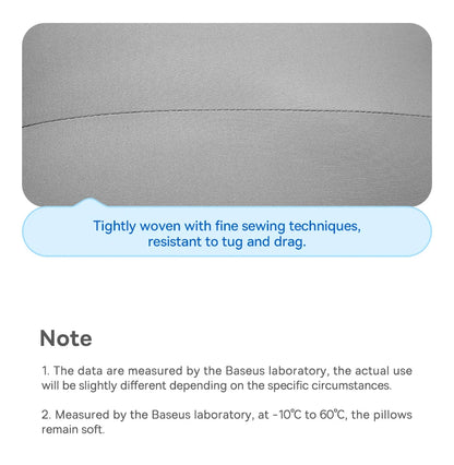 Car Neck Pillow Memory Foam Cushion - Ergonomic Lumbar Support & Breathable Travel Neck Rest - ZOOMNSTORE