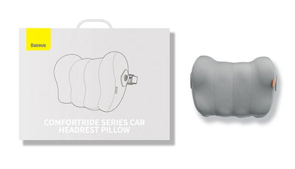 Car Neck Pillow Memory Foam Cushion - Ergonomic Lumbar Support & Breathable Travel Neck Rest - ZOOMNSTORE