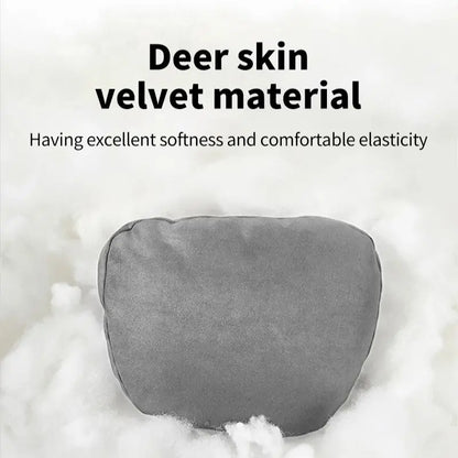 Car Neck Pillow - Universal Car Seat Cushion With Memory Foam & Natural Fiber Filling - ZOOMNSTORE