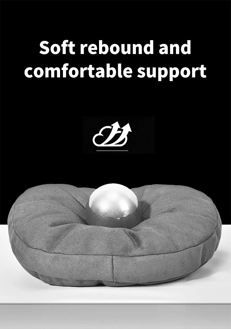 Car Neck Pillow - Universal Car Seat Cushion With Memory Foam & Natural Fiber Filling - ZOOMNSTORE