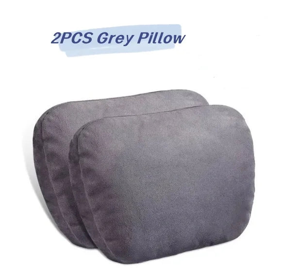 Car Neck Pillow - Universal Car Seat Cushion With Memory Foam & Natural Fiber Filling - ZOOMNSTORE