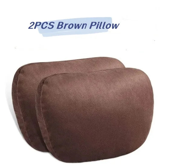 Car Neck Pillow - Universal Car Seat Cushion With Memory Foam & Natural Fiber Filling - ZOOMNSTORE
