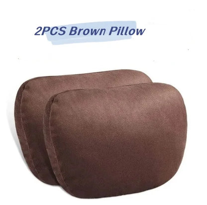 Car Neck Pillow - Universal Car Seat Cushion With Memory Foam & Natural Fiber Filling - ZOOMNSTORE