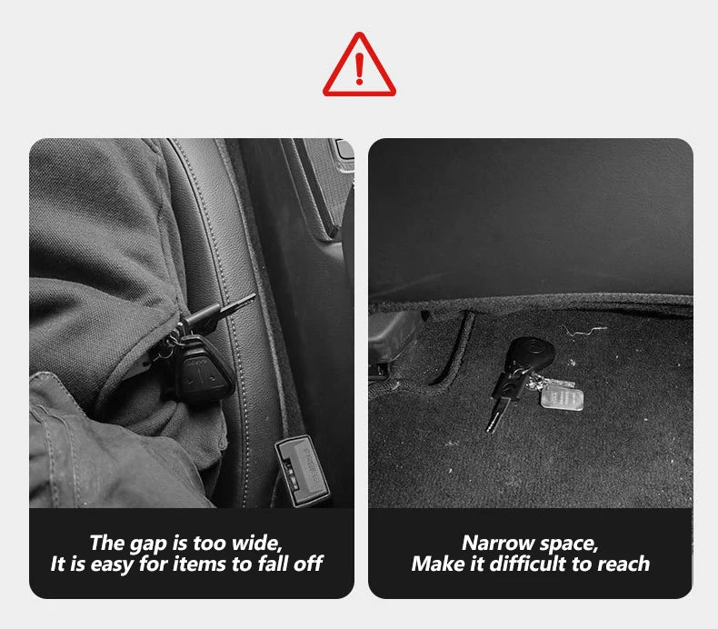 Car Seat Gap Filler | Universal Auto Seat Side Filler & Elastic Gap Blocker - ZOOMNSTORE