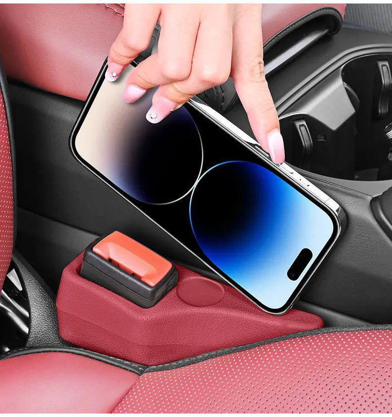 Car Seat Gap Filler | Universal Auto Seat Side Filler & Elastic Gap Blocker - ZOOMNSTORE