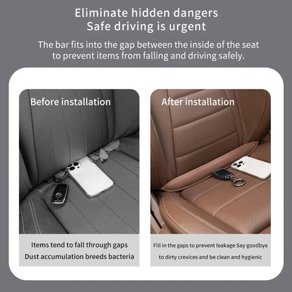 Car Seat Gap Filler – Universal Elastic EVA Material Seat Gap Blocker Strip - ZOOMNSTORE
