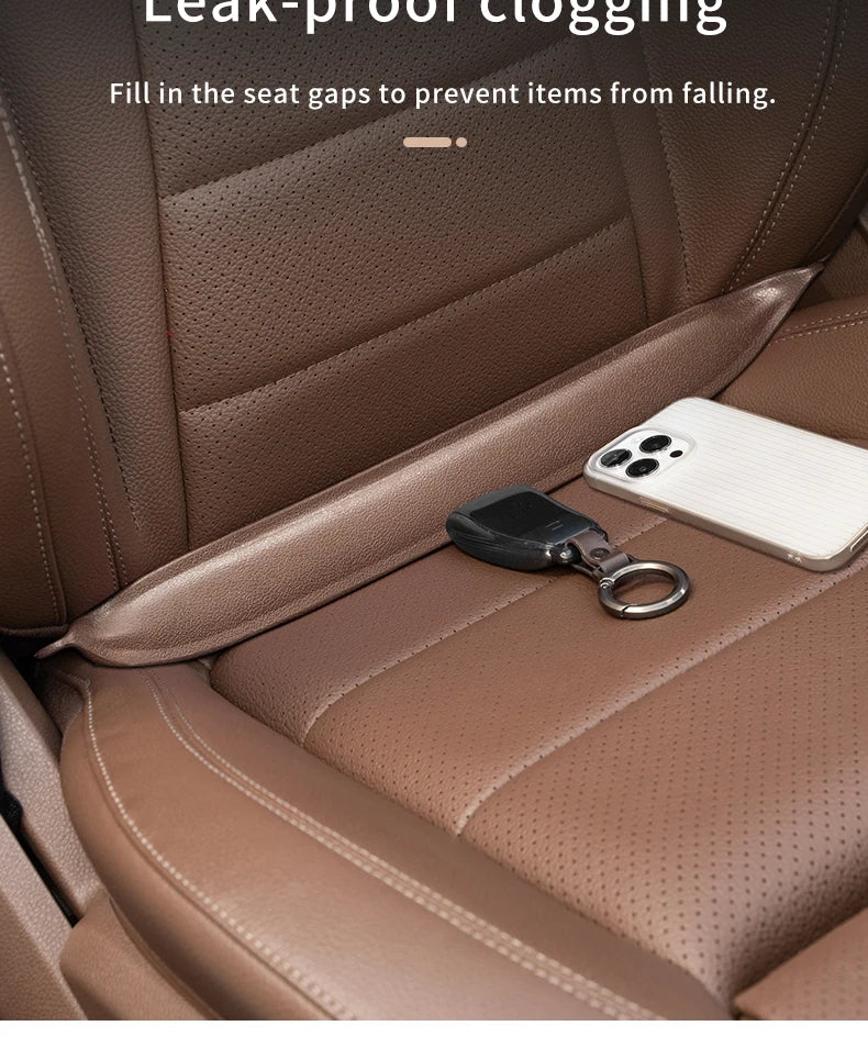 Car Seat Gap Filler – Universal Elastic EVA Material Seat Gap Blocker Strip - ZOOMNSTORE