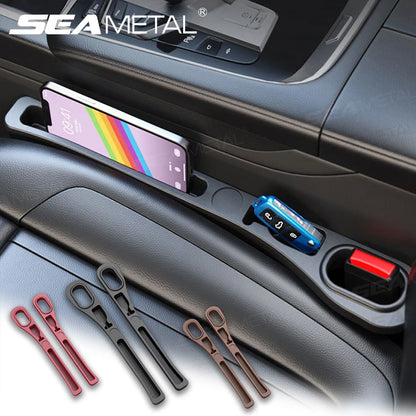 Car Seat Gap Filler | Bendable Side Crevice Filler & Extra Storage Space for Cars - ZOOMNSTORE