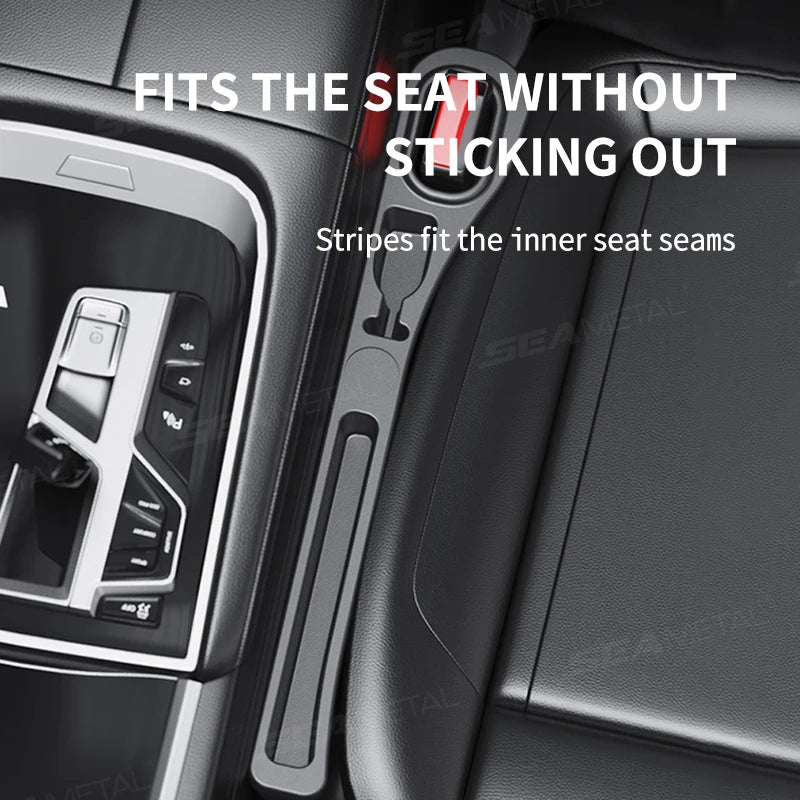 Car Seat Gap Filler | Bendable Side Crevice Filler & Extra Storage Space for Cars - ZOOMNSTORE