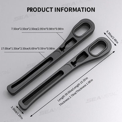 Car Seat Gap Filler | Bendable Side Crevice Filler & Extra Storage Space for Cars - ZOOMNSTORE