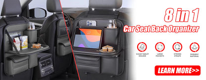 Car Seat Gap Filler | Bendable Side Crevice Filler & Extra Storage Space for Cars - ZOOMNSTORE