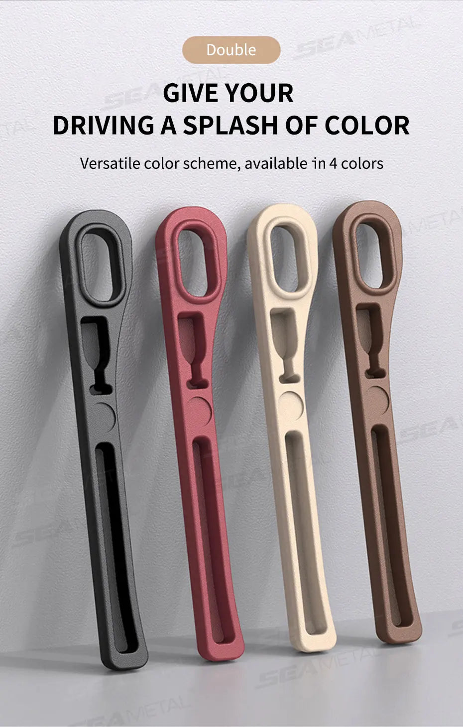 Car Seat Gap Filler | Bendable Side Crevice Filler & Extra Storage Space for Cars - ZOOMNSTORE