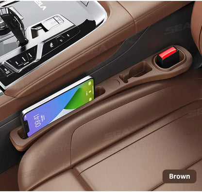 Car Seat Gap Filler | Bendable Side Crevice Filler & Extra Storage Space for Cars - ZOOMNSTORE